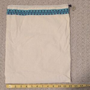 EUC Tory Burch Canvas Dust Drawstring Bag